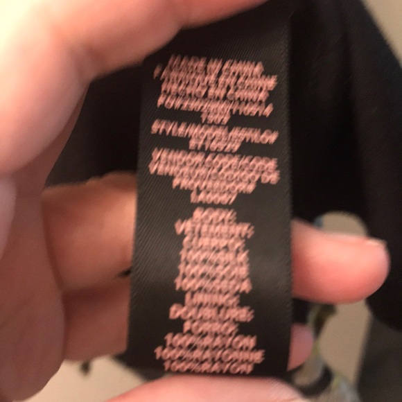 Ella Moss string patterned racer back silk blouse - Picture 4 of 4